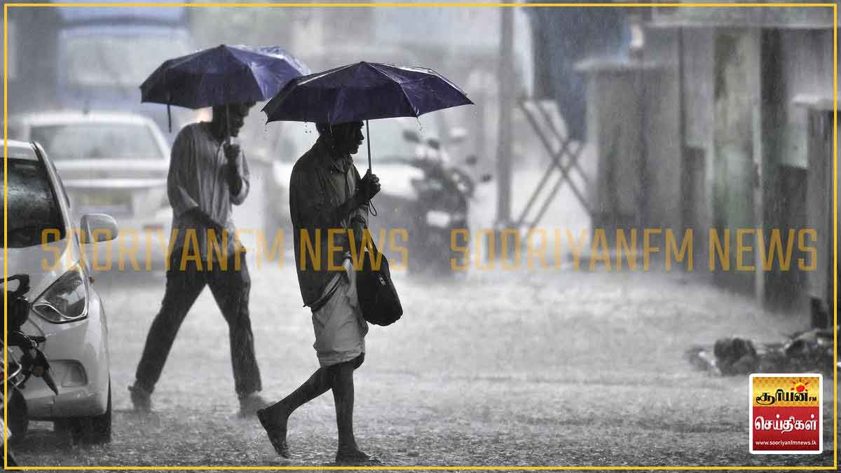 நாட்டின் பல பகுதிகளில் நாளை 100 மில்லிமீற்றர் அளவிலான மழைவீழ்ச்சி