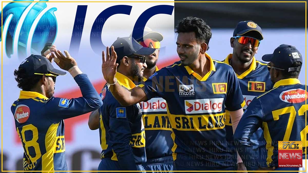 කොදෙව්වන් සමග පළමු තරගයේ මන්දගාමී පන්දු යැවීම: ශ්‍රී ලංකා කණ්ඩායමට ICCයෙන් 10%ක දඩයක්