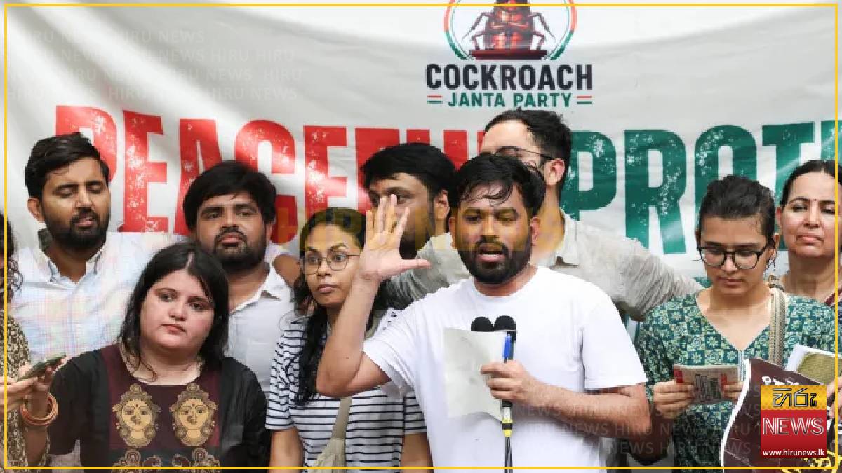 ‘Cockroach Party’ leader returns to India