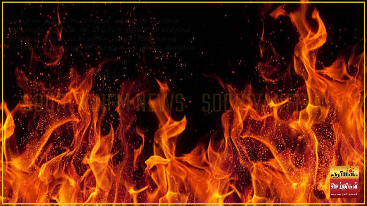 மஹர பகுதியில் உள்ள இலத்திரனியல் பொருள் விற்பனை நிலையத்தில் தீப்பரவல்