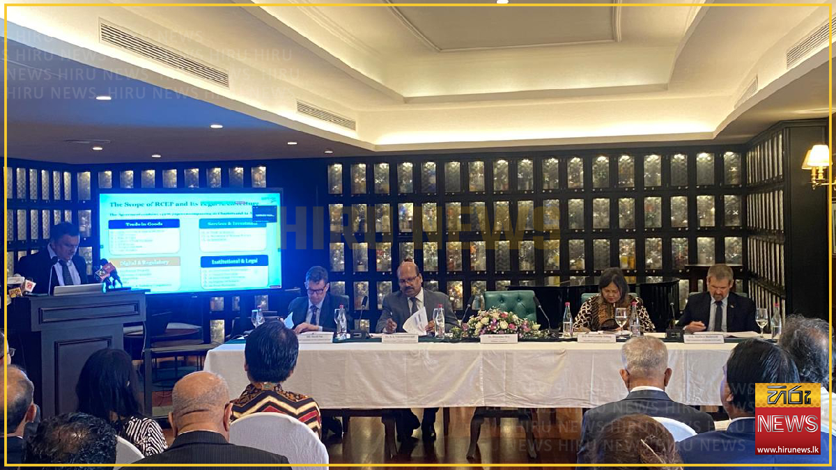RCEP requirements align with Sri Lanka’s existing reforms