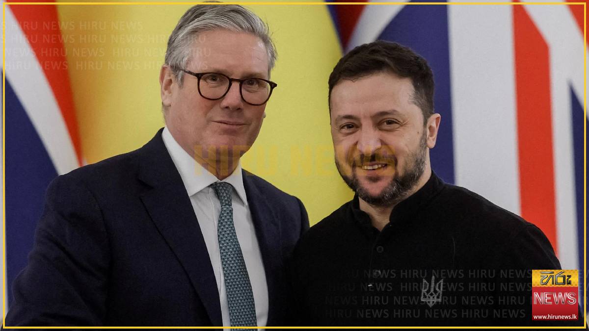 Zelenskiy in UK for talks with Starmer