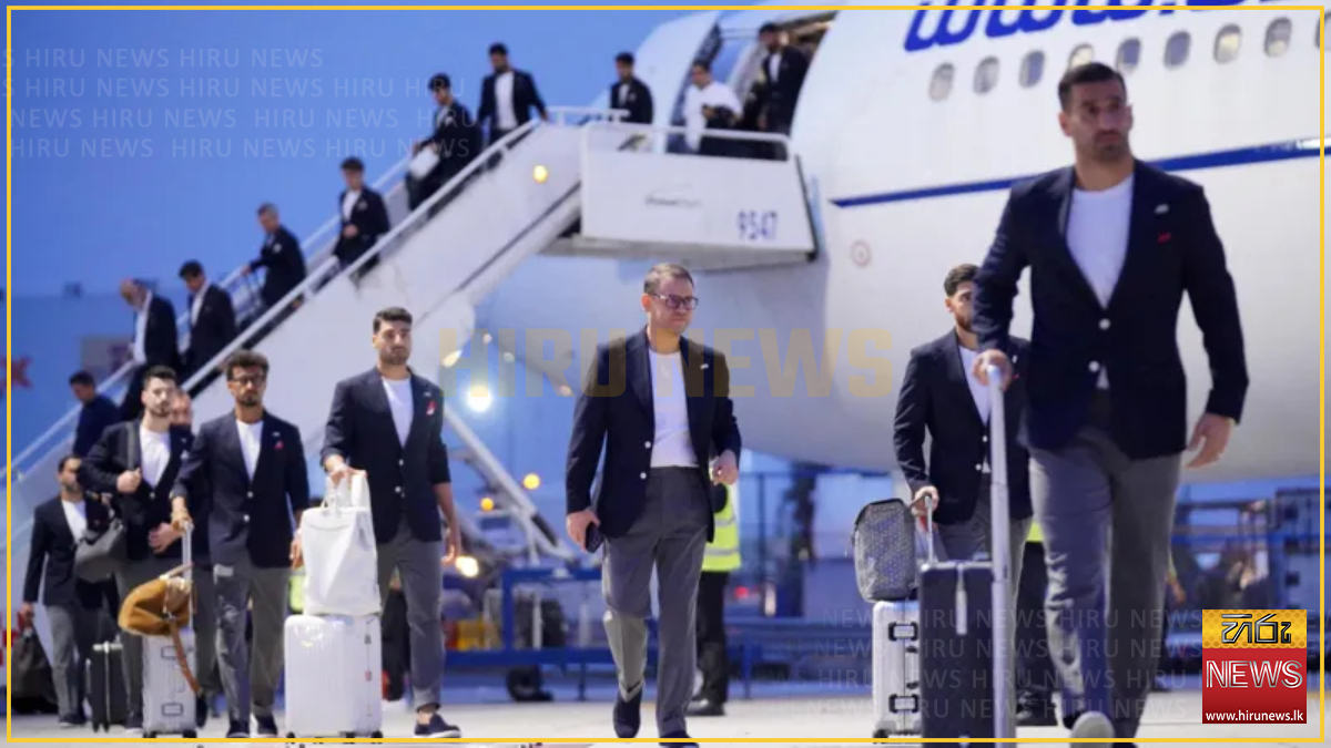 Iran's World Cup team lands in Mexico