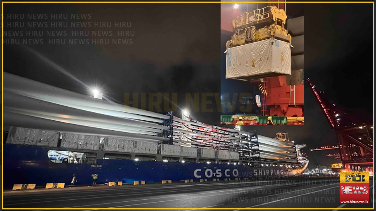 CICT handles 2,241-tonne battery storage shipment for Lanka’s largest energy storage 