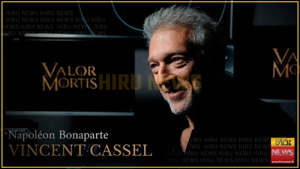 Vincent Cassel plays Napoleon in ‘Valor Mortis’