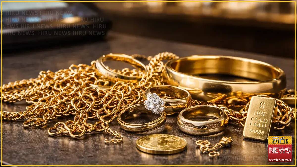 Gold prices dip in Sri Lanka