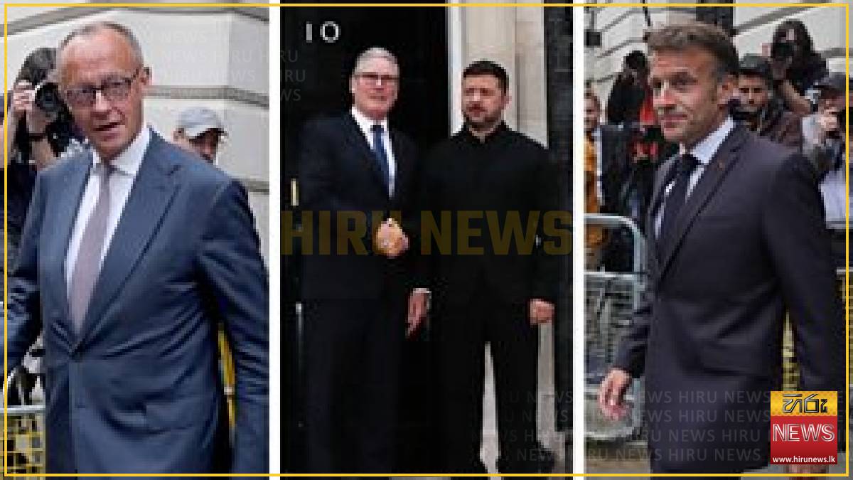 Zelensky's close European allies set out five conditions for peace talks