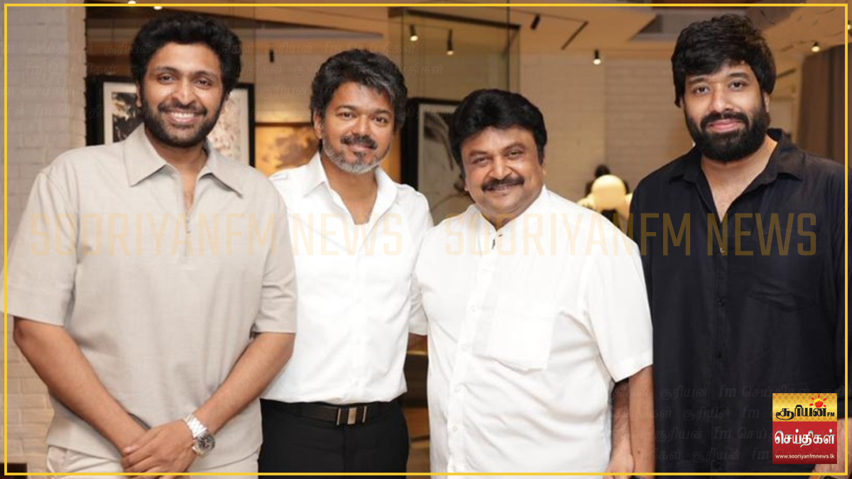 தமிழக முதலமைச்சர் ஜோசப் விஜய்யை மகன், மருமகனுடன் சந்தித்தார் நடிகர் பிரபு!