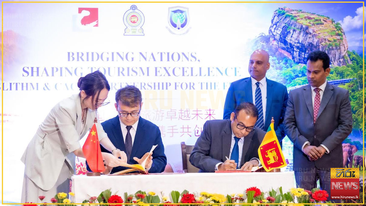 SLITHM and China’s CACTA sign MoU to boost tourism and hospitality education