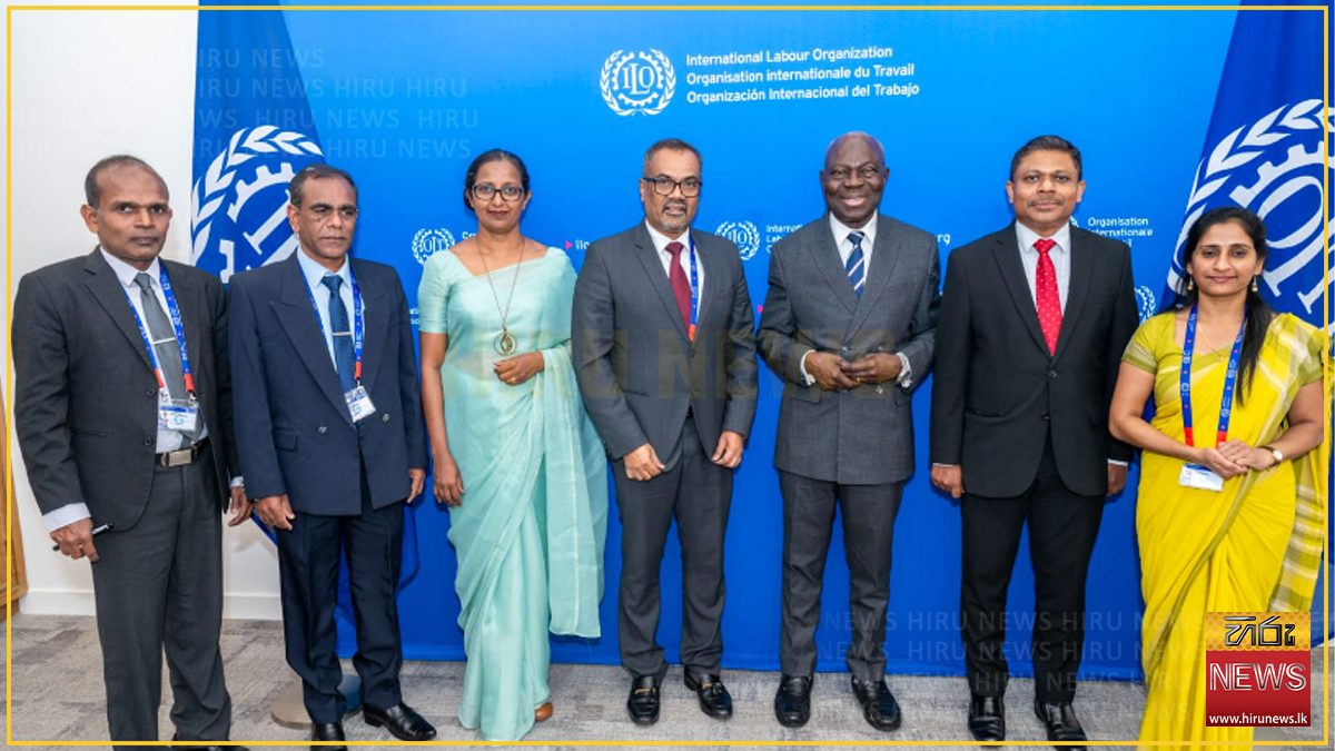 Sri Lanka reaffirms commitment to decent work and social justice at ILC