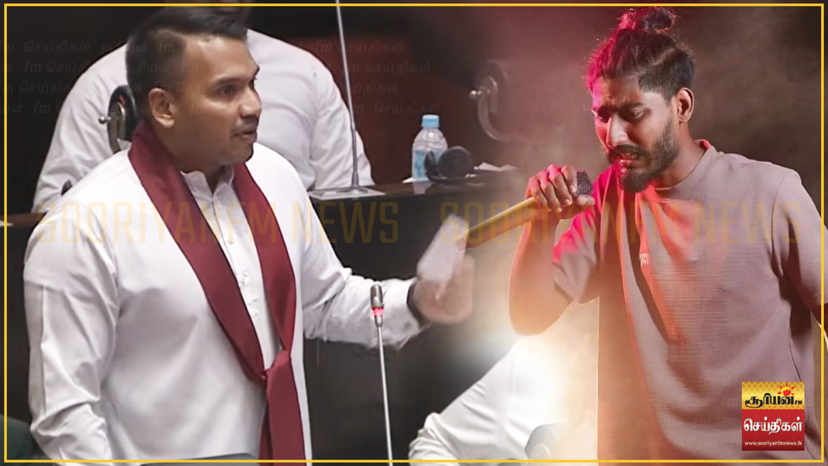 "ஜே.வி.பி-யின் தேர்தல் மேடைப் பாடல்களுக்கு ஒரு நீதி, கிளிநொச்சி இளைஞருக்கு ஒரு நீதியா?"