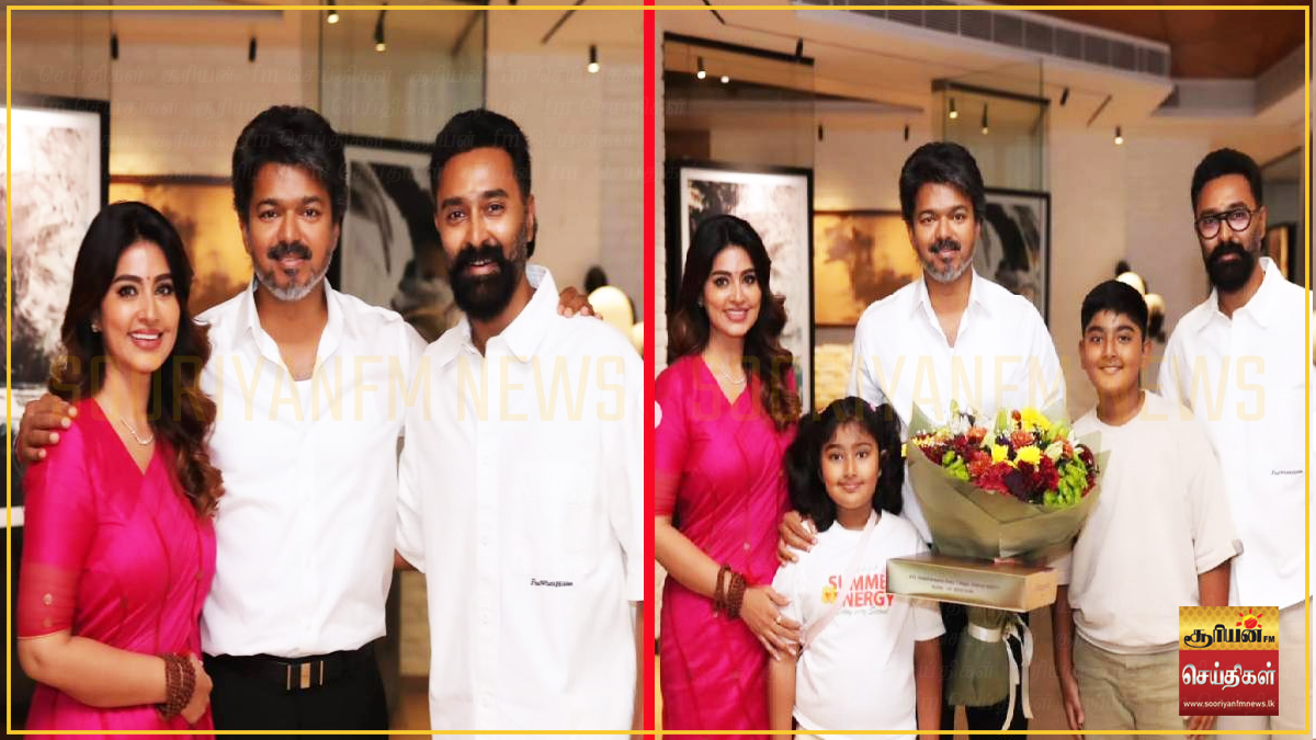தமிழக முதல்வர் விஜயை குடும்பத்துடன் சந்தித்த நடிகை சினேகா: இணையத்தில் வைரலாகும் நெகிழ்ச்சிப் பதிவு!