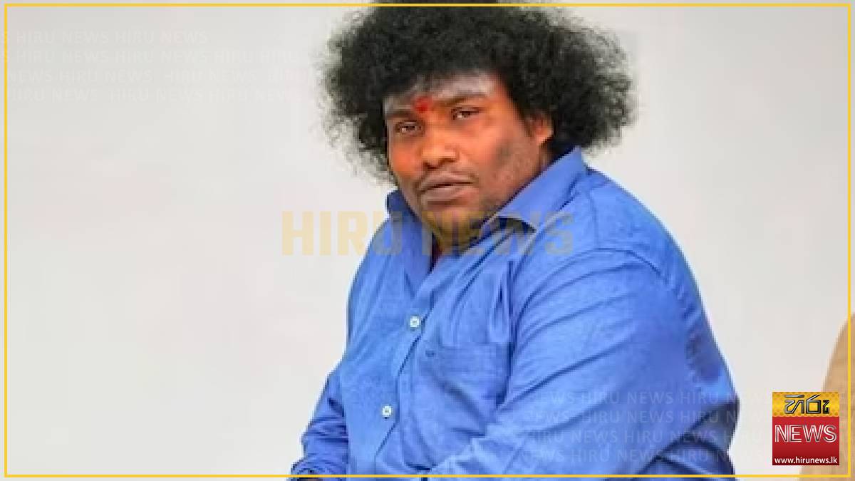 Tamil comedy actor Yogi Babu arrives in Sri Lanka for film shoot