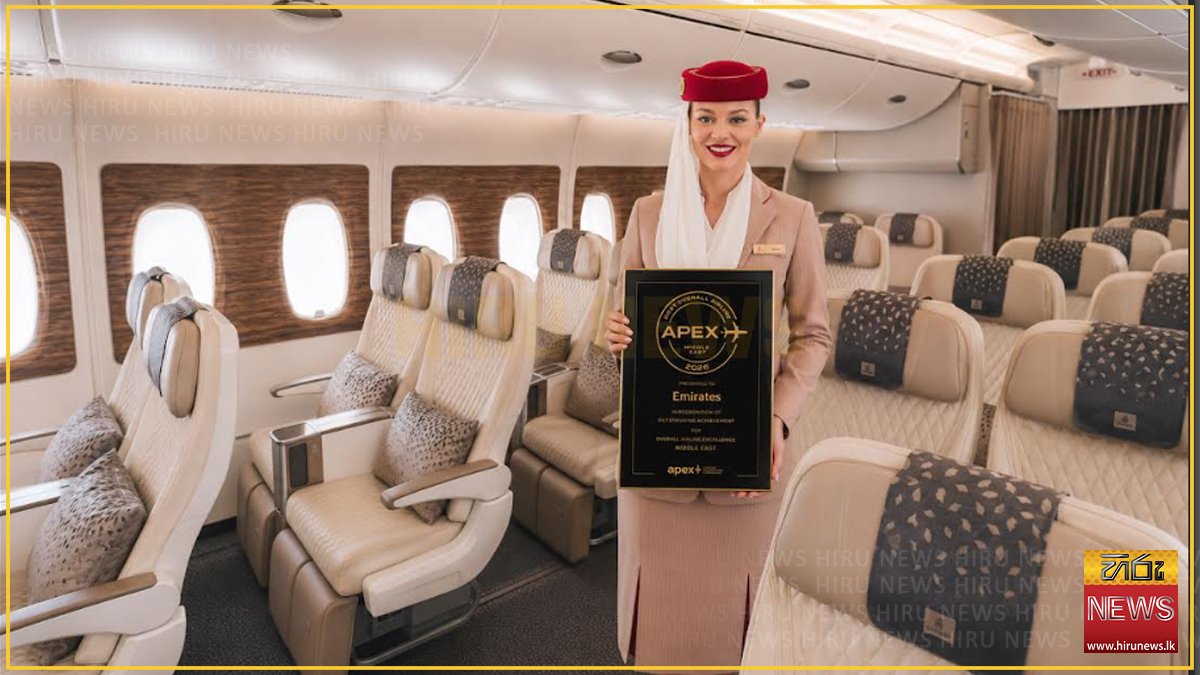 Emirates crowned ‘Best Overall Airline in the Middle East’ by APEX Awards