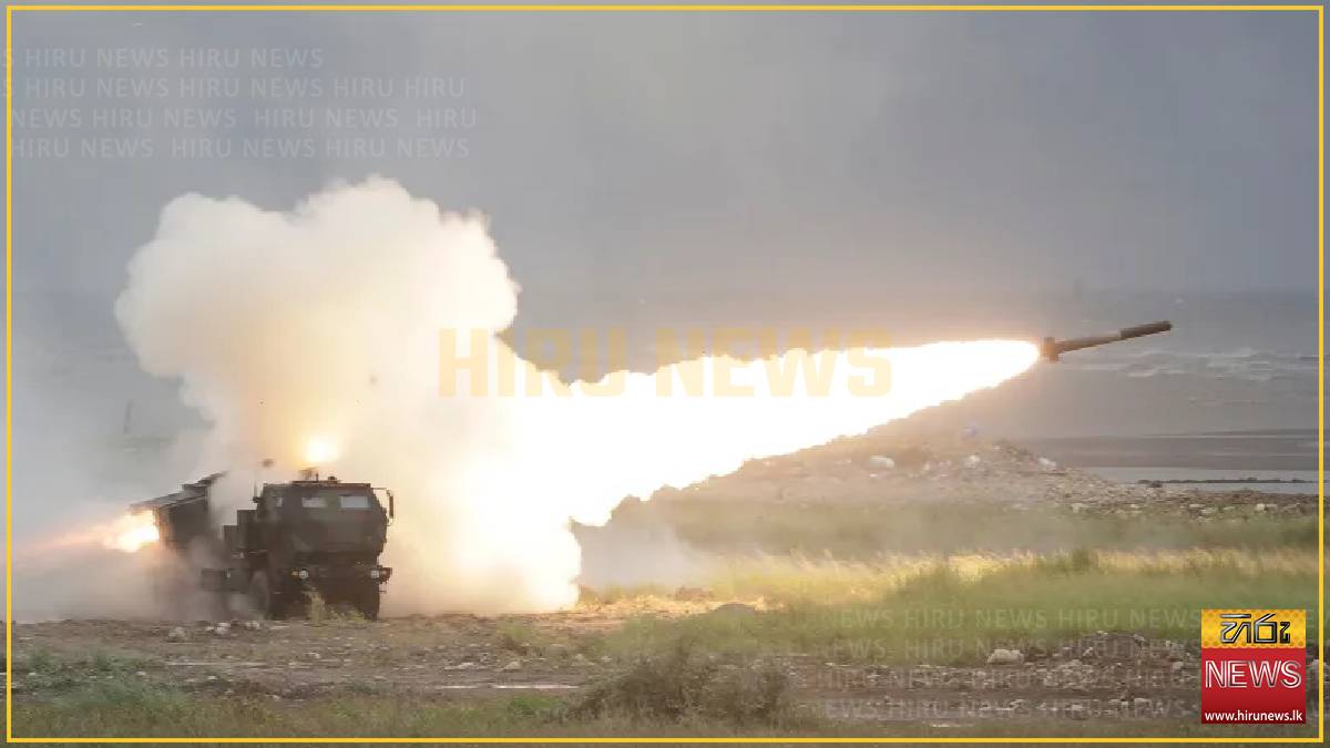 Taiwan test-fires rockets on US-supplied launching system