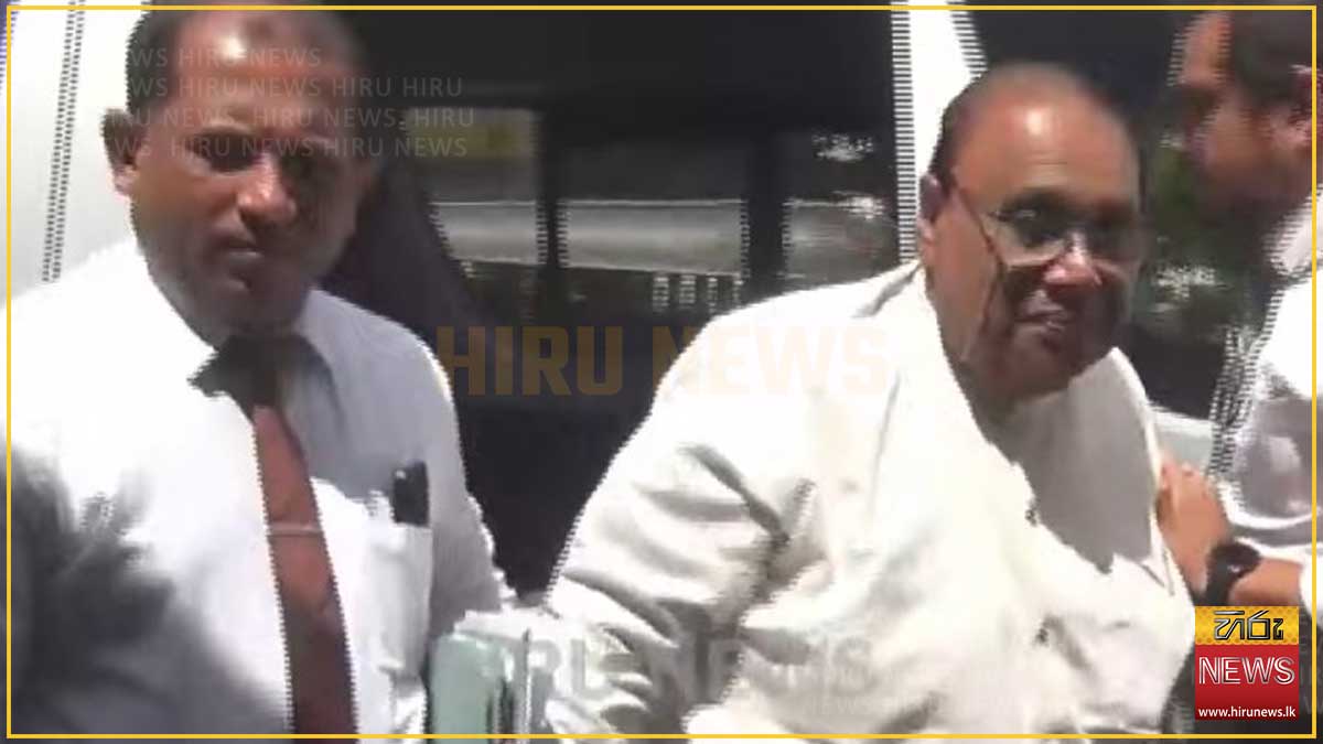 දකුණු පළාත් හිටපු ප්‍රධාන අමාත්‍ය ශාන් විජයලාල් ද සිල්වාට ඇප