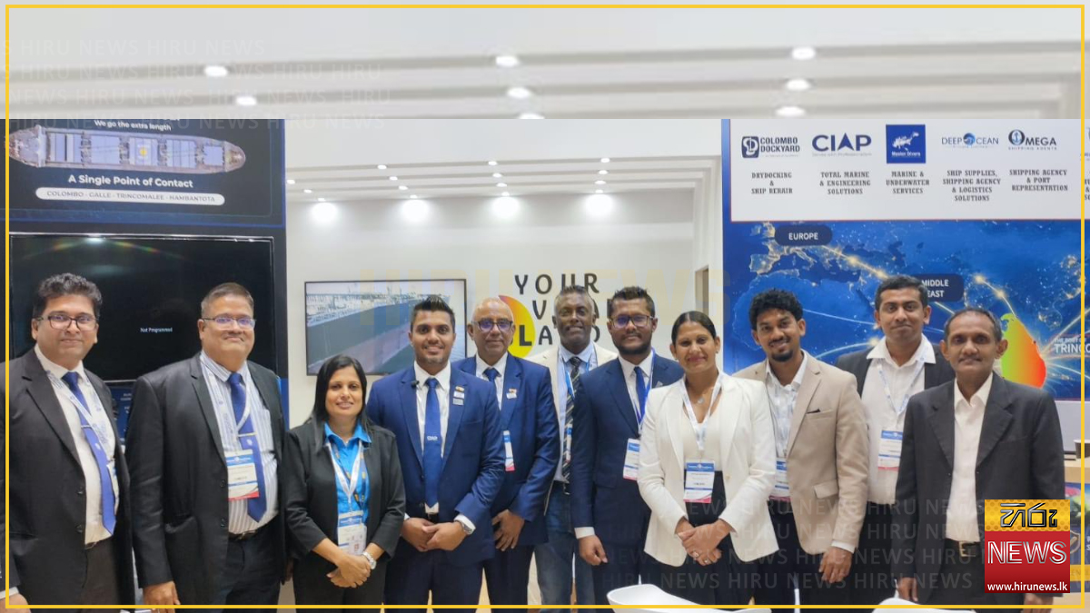 Sri Lanka showcases marine and offshore services at Posidonia 2026 in Greece