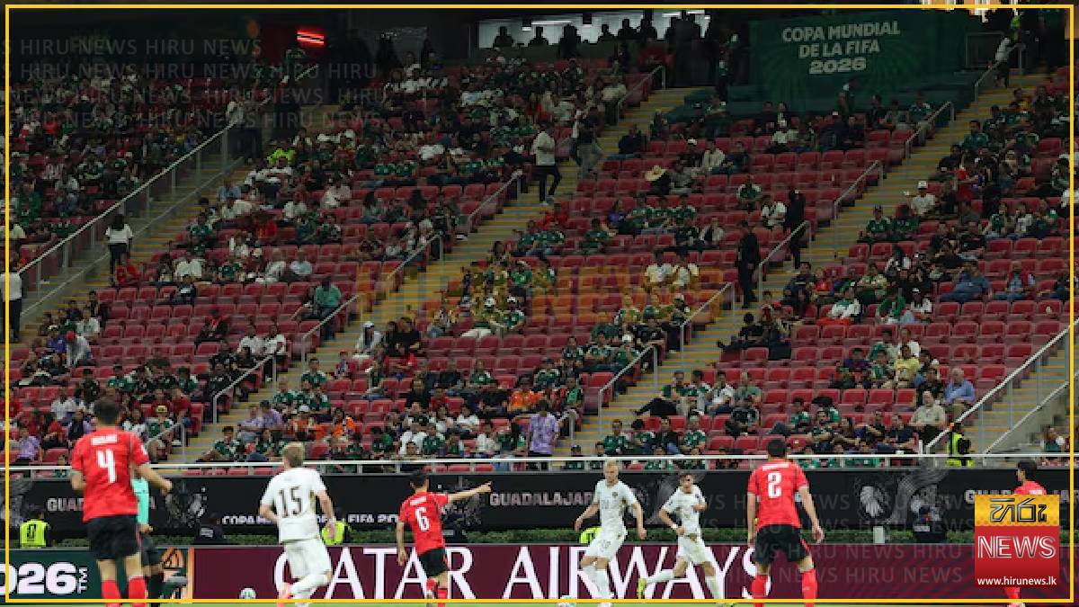 Empty seats at World Cup match renews concerns over ticket prices