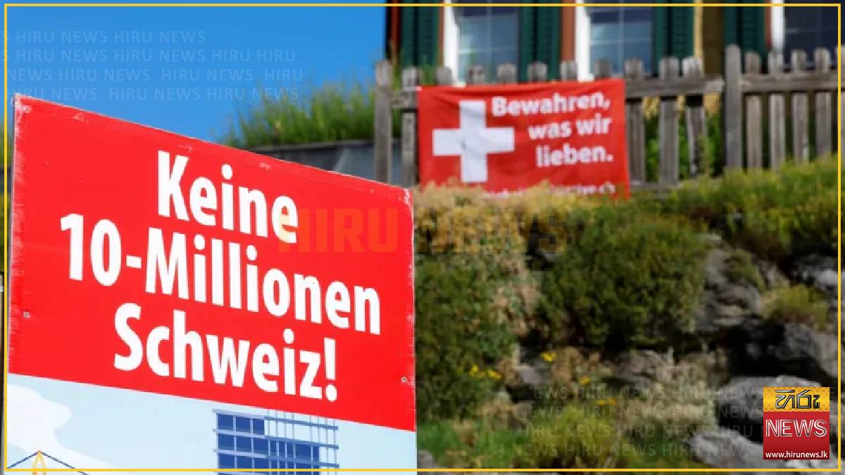 Swiss voters reject 10 million population cap, early projections say
