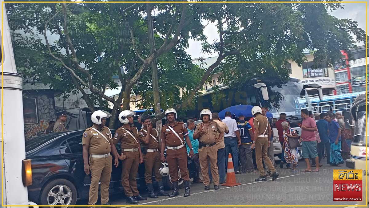 මත්ද්‍රව්‍ය පානය කර බස් රථ ධාවනය කළ රියැදුරන් සහ සහායකයින් පස් දෙනෙකු හොරණදී කොටු