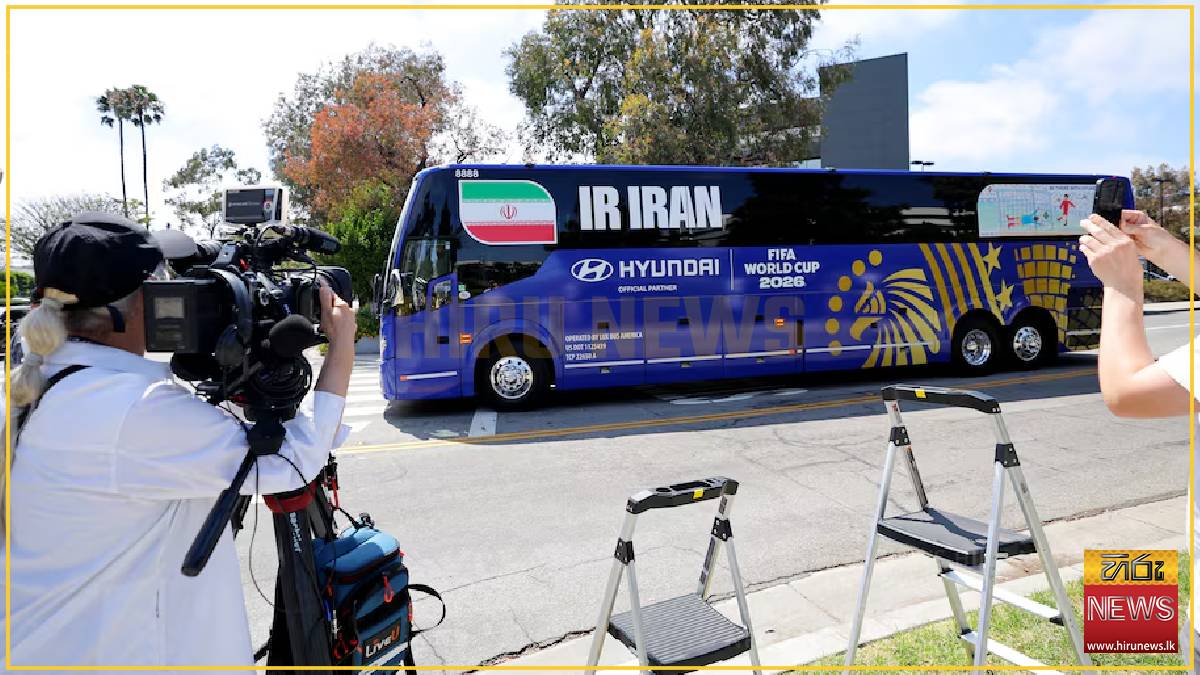 Iran team arrive in the US 