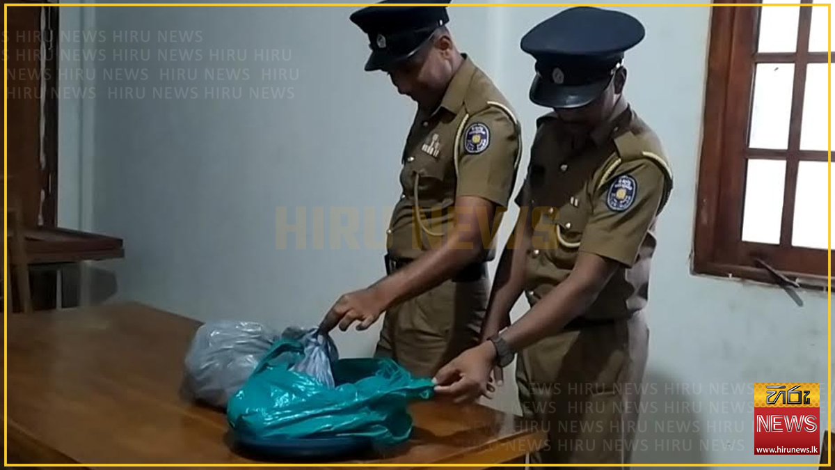 ගෝනෙකු මස් කළ දෙදෙනෙක් අත්අඩංගුවට