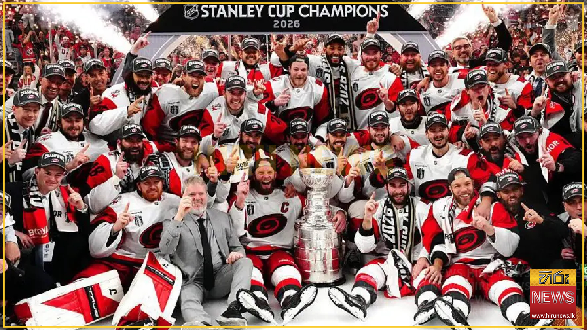 Hurricanes win first Stanley Cup for 20 years