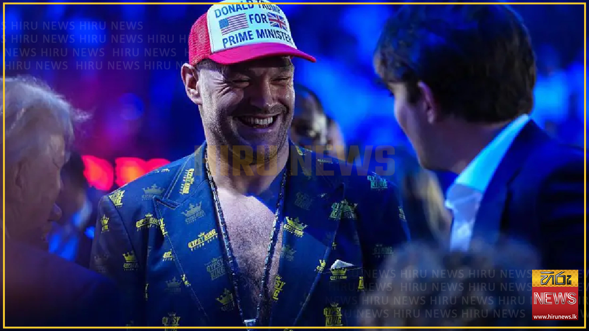 Fury teases Joshua fight at UFC White House alongside White