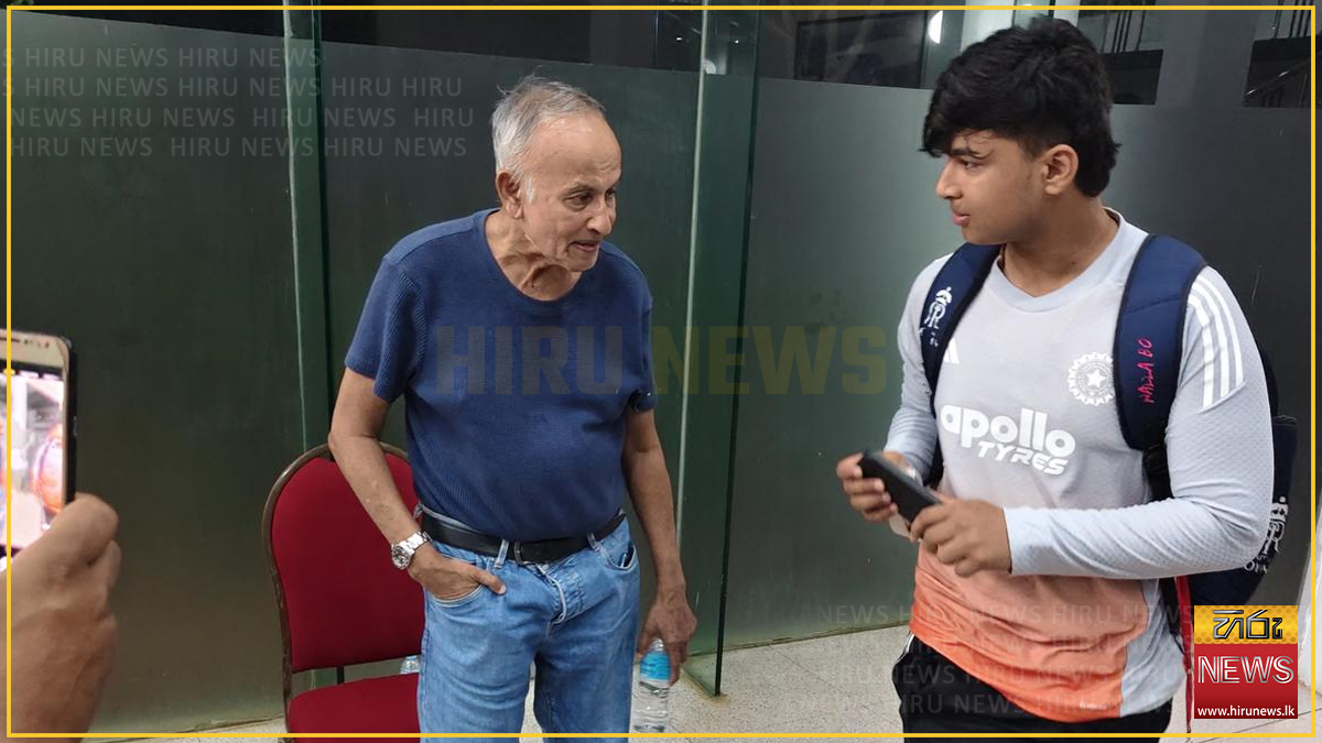"බාහිර දේවල් අමතක කර ක්‍රීඩාවට විතරක් අවධානය දෙන්න" - ශ්‍රී ලංකා හිටපු නායක අනුර තෙන්නකෝන්ගෙන් සූර්යවංශීට උපදෙසක්