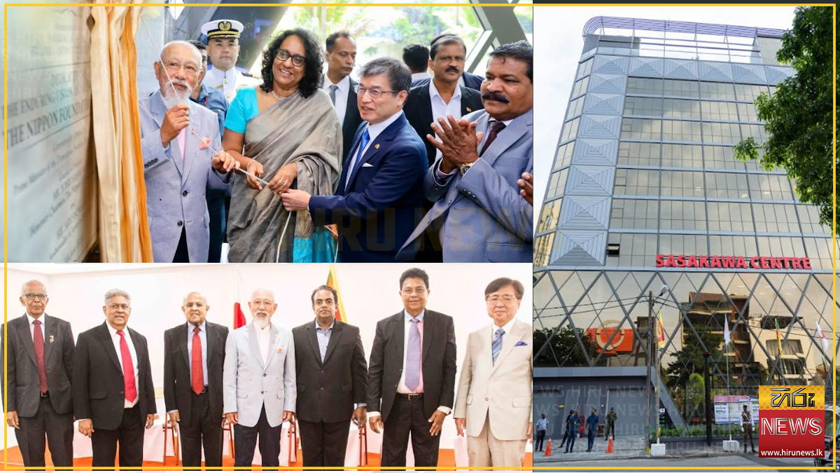 Sasakawa Centre opens, marking new architectural addition to Colombo skyline