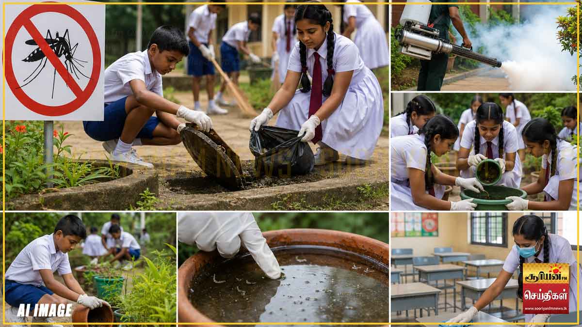 டெங்கு பரவலைத் தடுக்க பாடசாலைகளை தயார்படுத்தல்: கல்வி அமைச்சு விசேட சுற்றறிக்கை