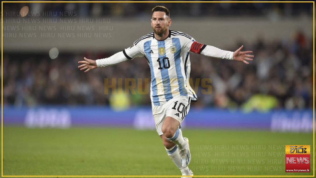 Messi becomes first man to play in six World Cups