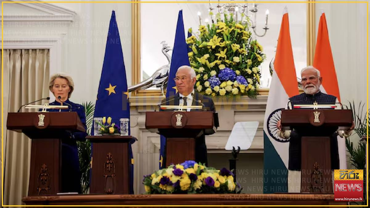 EU, India to sign free trade deal by end-2026
