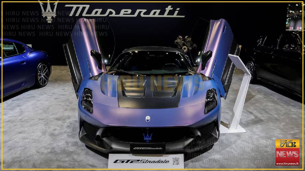 Maserati unveils updated range ahead of brand reset