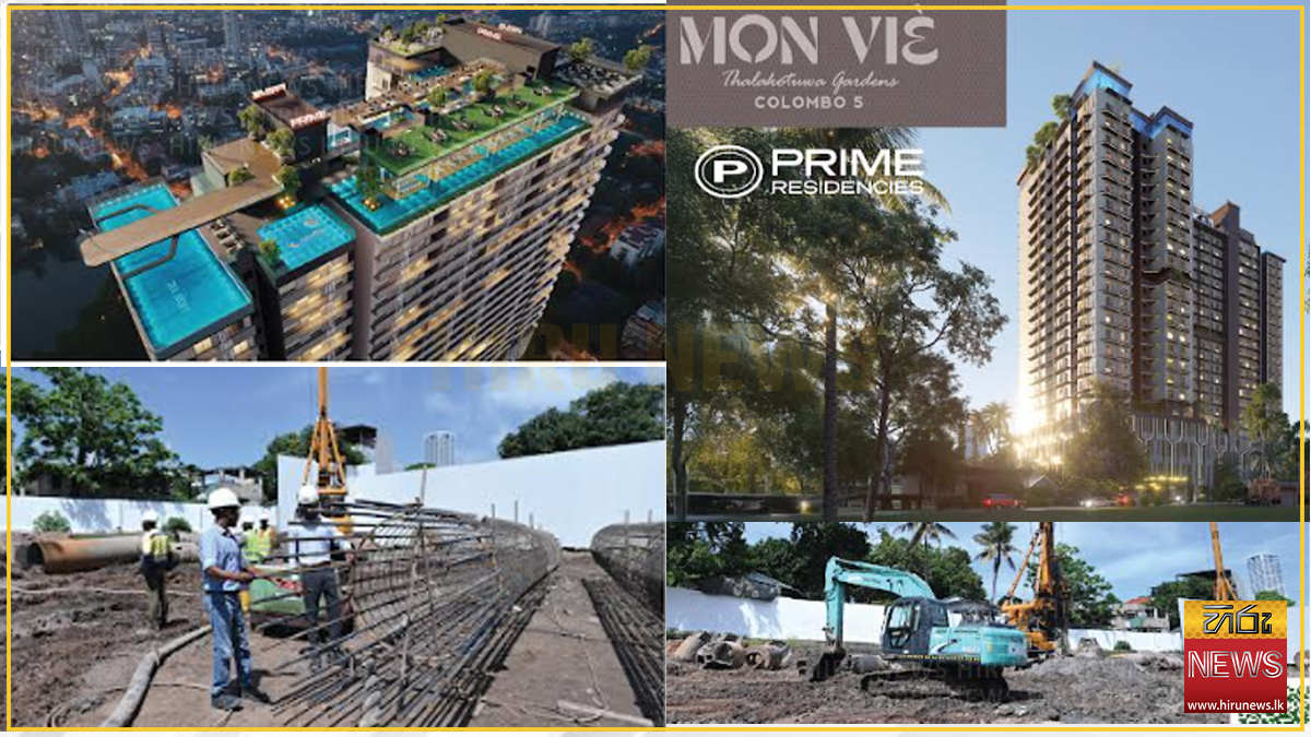 Prime Residencies unveils MON VIE with roof top Floating Restaurant in Colombo 5