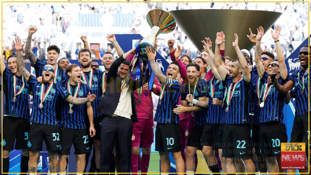 Inter extend manager Chivu's contract until 2028 after title-winning season