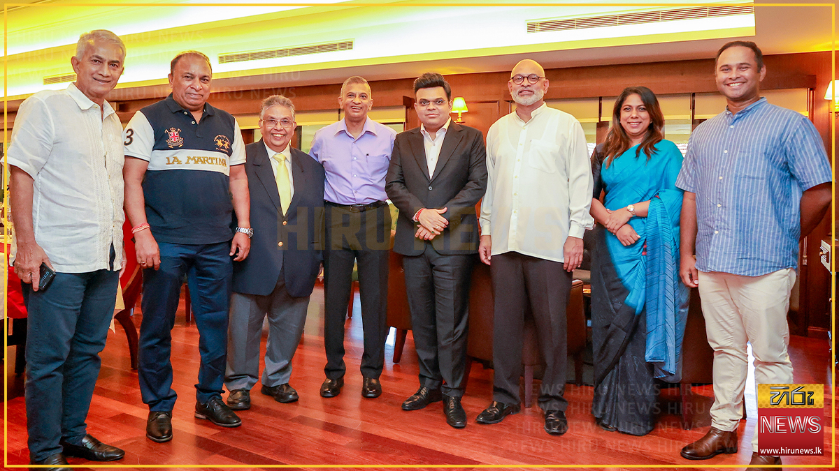 ක්‍රිකට් ප්‍රතිසංස්කරණවල ප්‍රගතිය ගැන SLC ප්‍රධානීන් සහ ICC සභාපති අතර විශේෂ හමුවක්