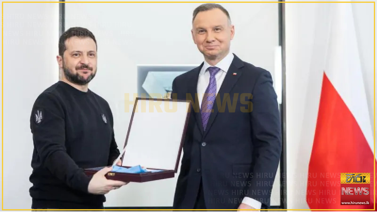 Zelensky stripped of highest Polish honour over WW2 name of army unit