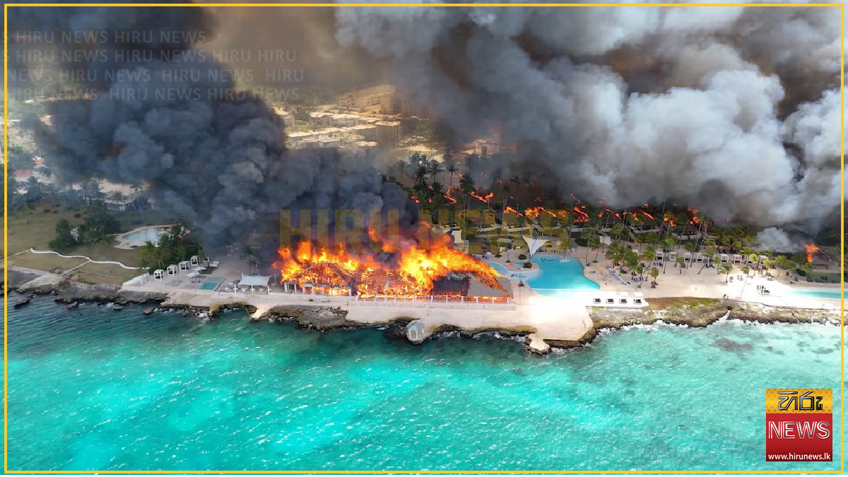 Woman killed, 1,700 evacuated in beach hotel fire in Dominican Republic