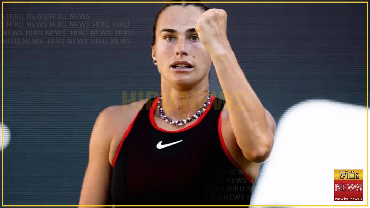 Sabalenka battles back from brink in Berlin