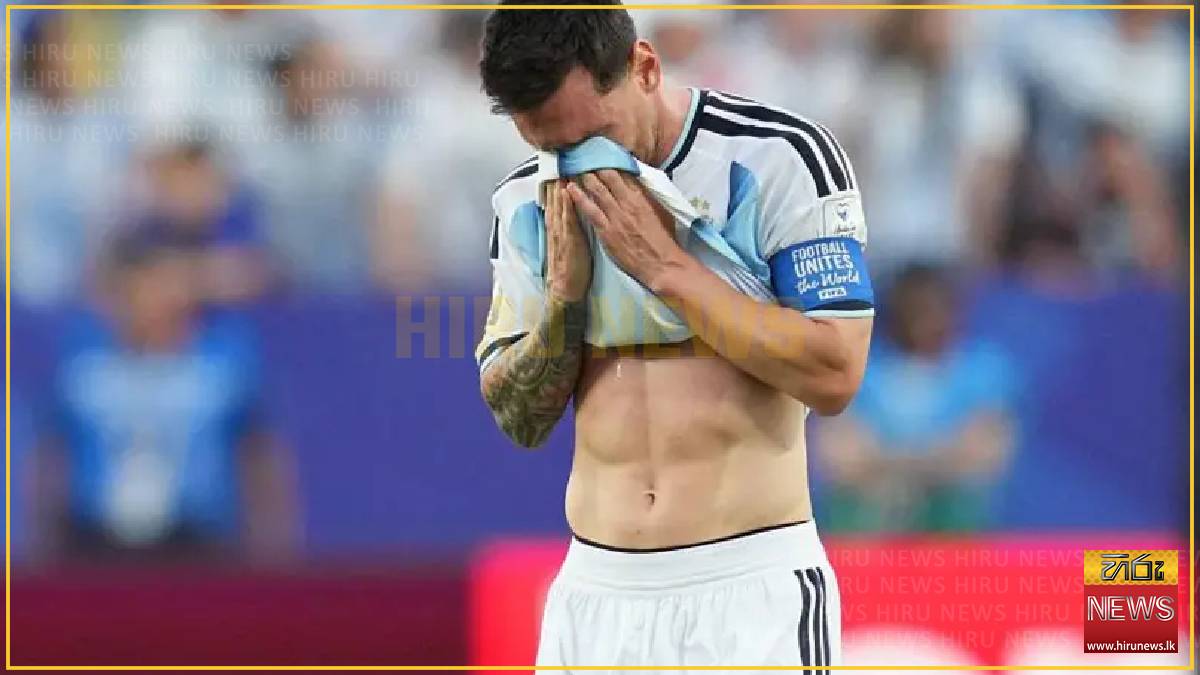 How presenter's Messi error caused outrage in Argentina