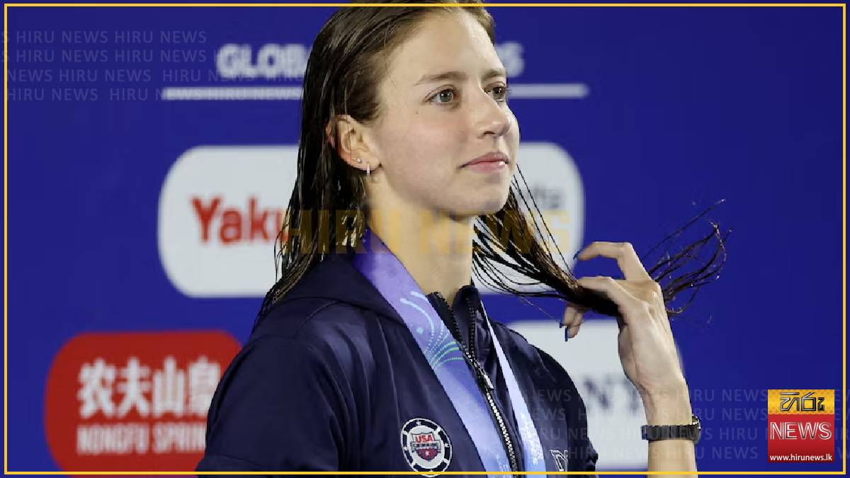 American Douglass breaks 50m freestyle world record
