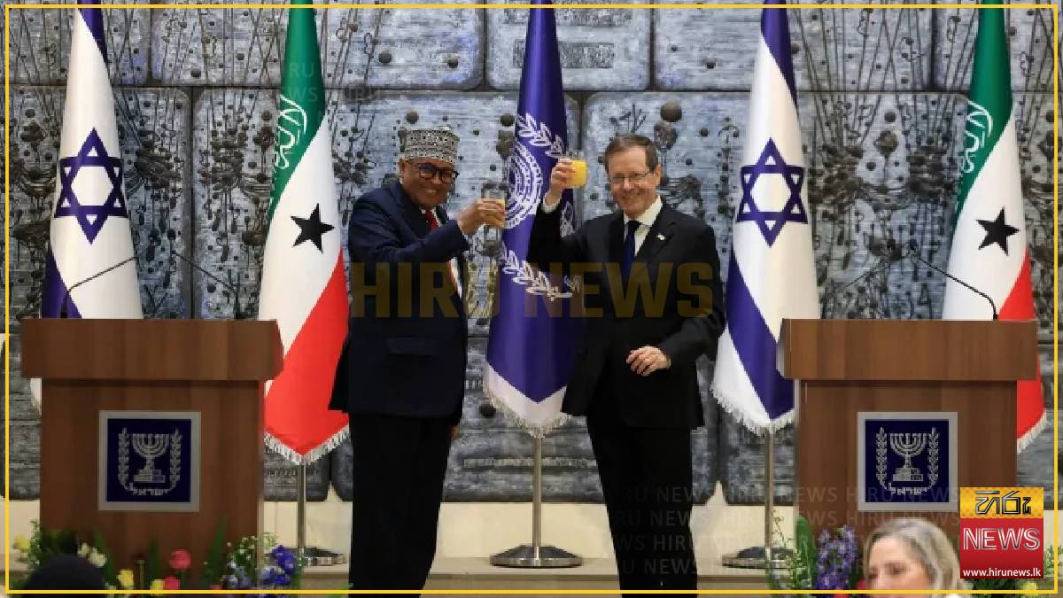 Israel fetes Somaliland’s leader as it seeks to expand Red Sea influence