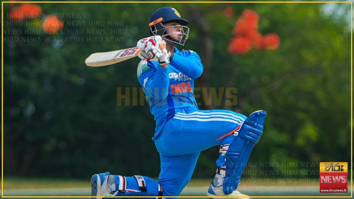 Sooryavanshi lets the bat do the talking 