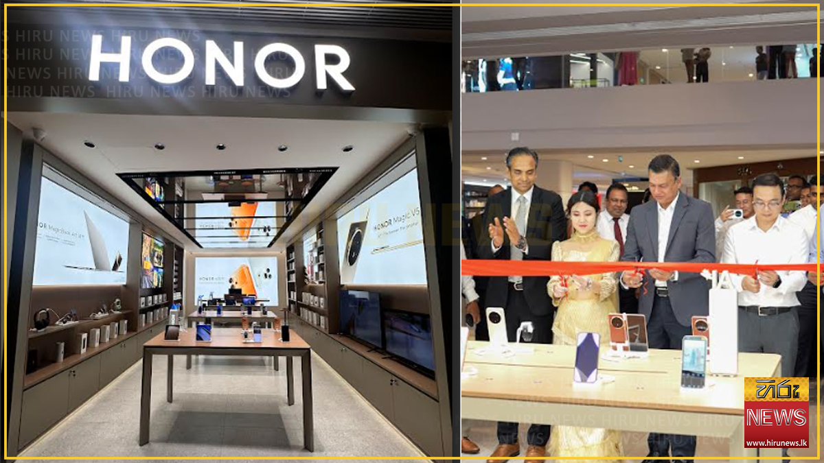 Singer unveils first HONOR Experience Store at One Galle Face