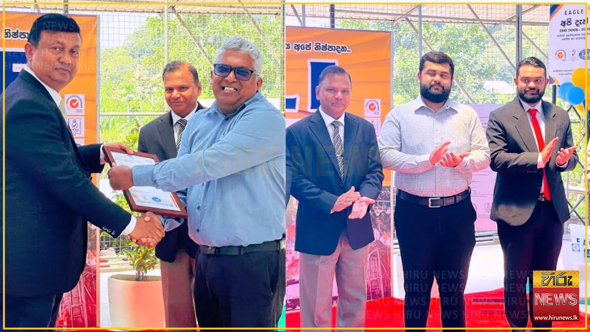 Embilipitiya Stores Tool & Ceramic Manufacturing awarded ISO 9001:2015