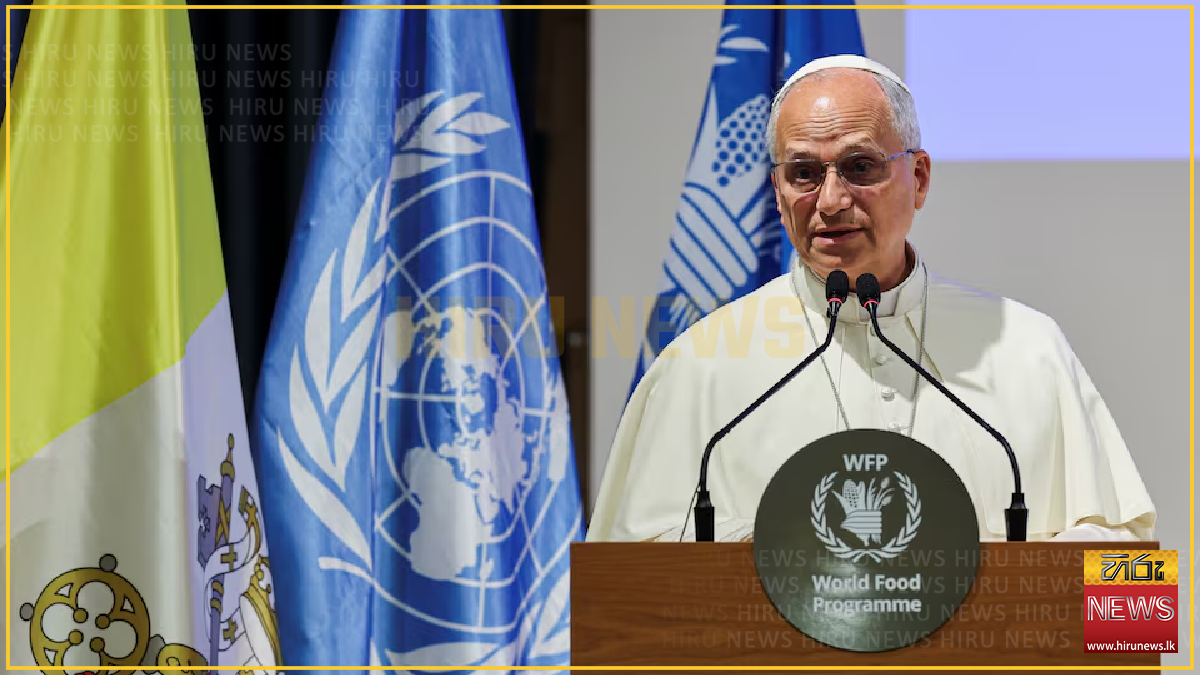 Pope Leo decries leaders who 'feed' wars while millions go hungry