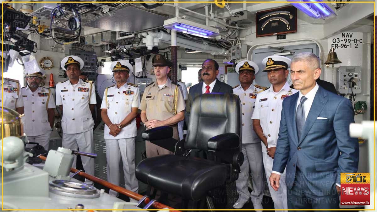 ශ්‍රී ලංකා නාවික හමුදාවට අමෙරිකාවෙන් රුපියල් බිලියන 1.2ක උසස් චන්ද්‍රිකා සන්නිවේදන පද්ධතියක්