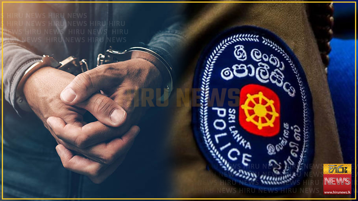 කළුතර හෝටලයකදී ලක්ෂ 10ක් අල්ලස් ගත් පොලිස් පරීක්ෂක අත්අඩංගුවට