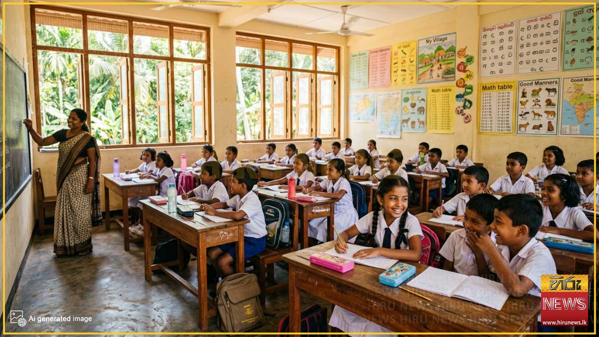 ලබන වසරේ සිට රජයේ පාසල්වල 01 ශ්‍රේණියට ළමයින් ඇතුළත් කිරීමට නව චක්‍රලේඛයක්